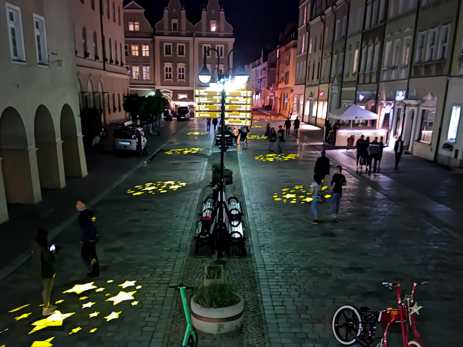 Projekcja kierunkowa GOBO w realizacji