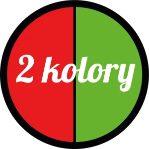Sklíčko — sklo do GOBO projektora, dvojfarebná verzia
