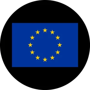 GOBO sklíčko s vlajkou Európskej únie, trojfarebná verzia